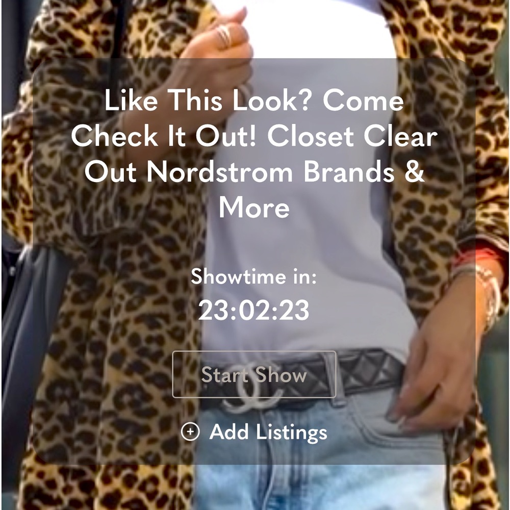 Come shop from my personal closet 12/1 3:30pm PST